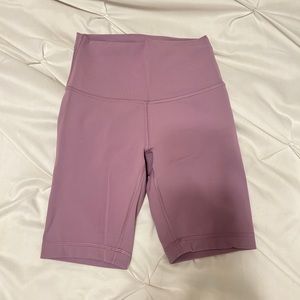 Gorgeous Purple Lululemon Biker Shorts